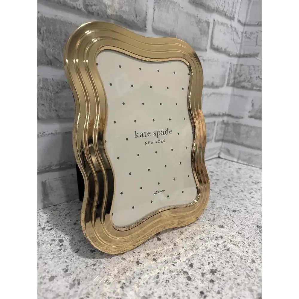 Kate Spade New York Lenox Gold Wavy Frame